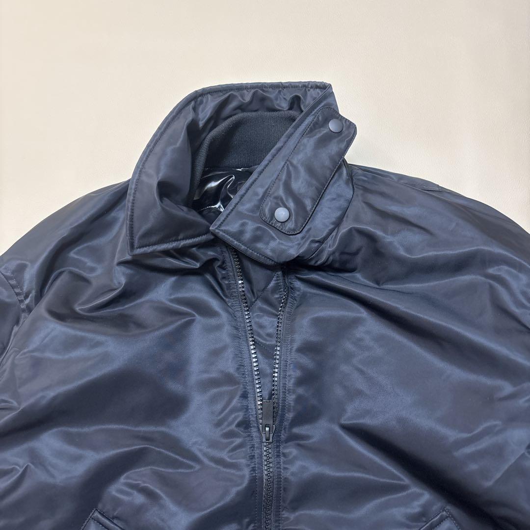 ユニクロ UNIQLO +J ダウンオーバーサイズリブブルゾン 黒　Lサイズ