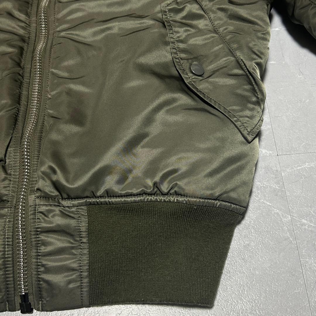 【ALPHA】MA-1 フライトジャケット カーキ 赤タグ JAPANSPEC