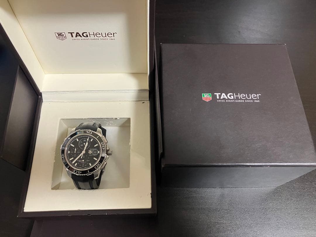 タグホイヤー　アクアレーサー　キャリバー16 500m クロノグラフ　自動巻き