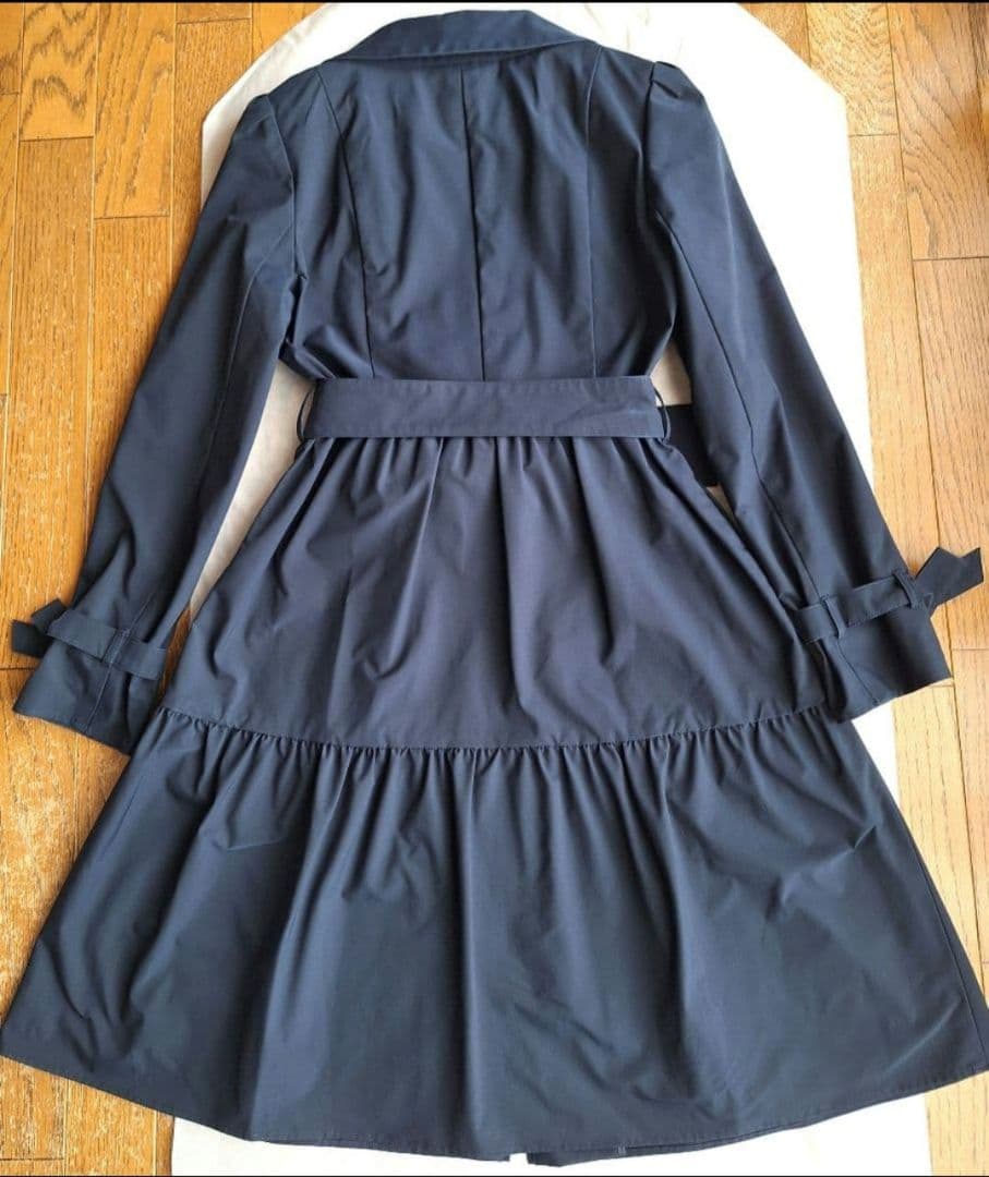 【FRANCO FERRARO 】スプリングコート リボン　M　可愛い　極美品