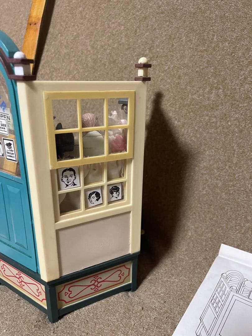 エネスコ　オルゴール　バーバーショップ　床屋さん　enesco