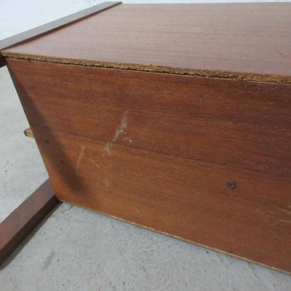 イギリス ビンテージ 家具 マガジンラック 新聞入れ 楽譜入れ 英国 6988d