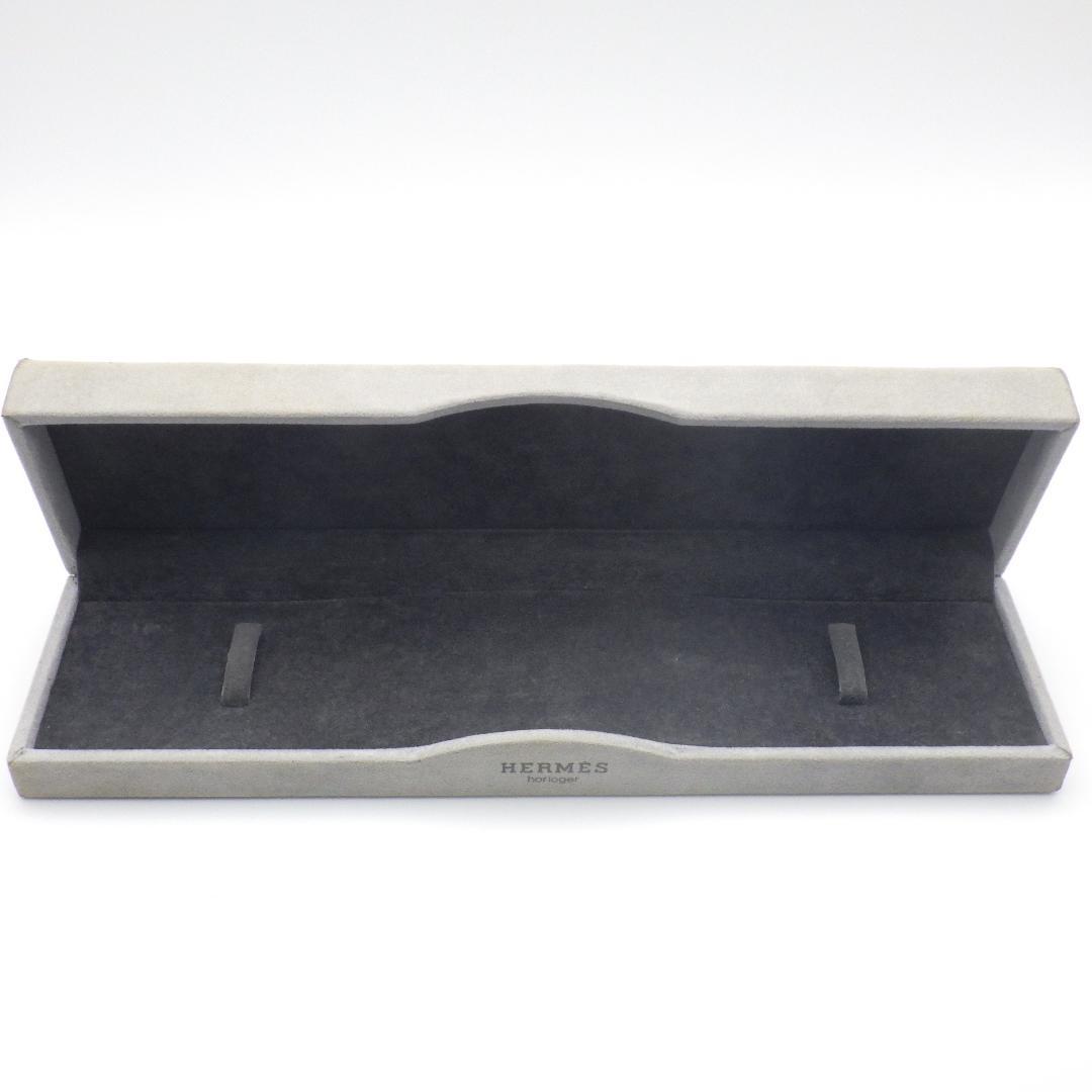 稼働 エルメス クリッパー 腕時計 クォーツ レディース ホワイト 箱付き