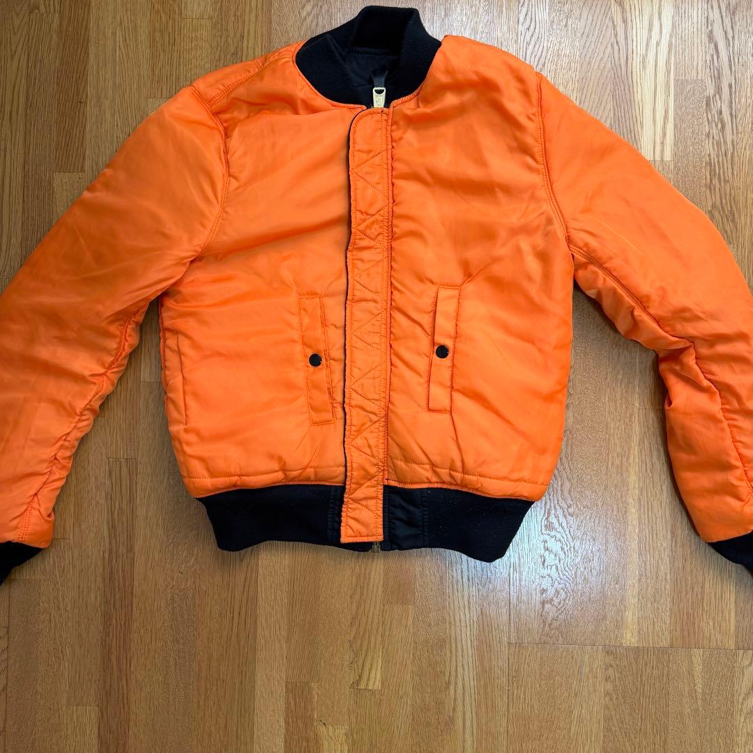 Alpha ma1 フライトジャケット 黒