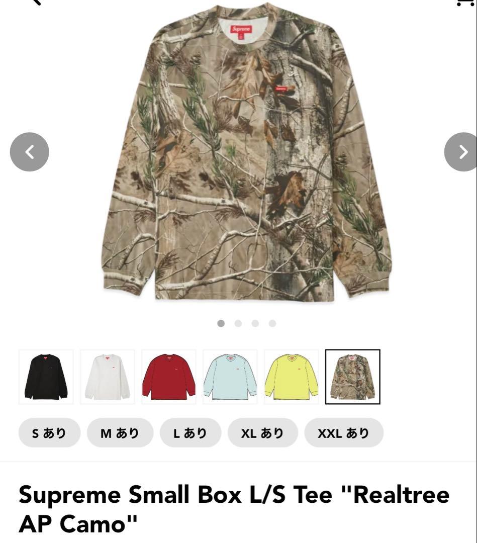 トップス Supreme Small Box L/S Tee \