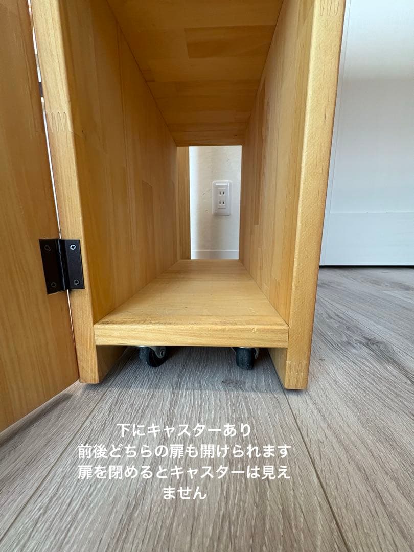 ネイルサロン開業　オーダーネイルデスク/作業台北欧ナチュラル無垢パイン材