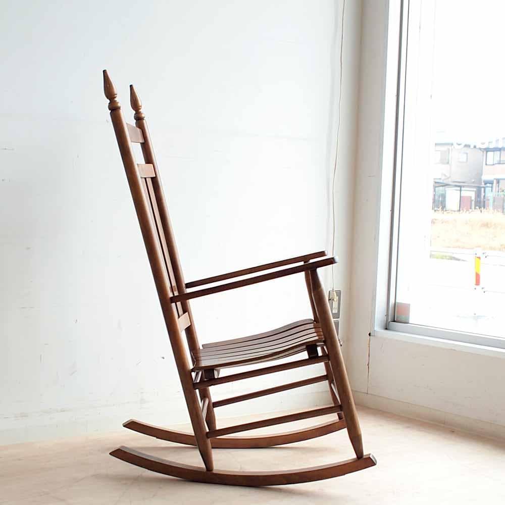 無垢材 ロッキングチェア ヴィンテージ ZR24313