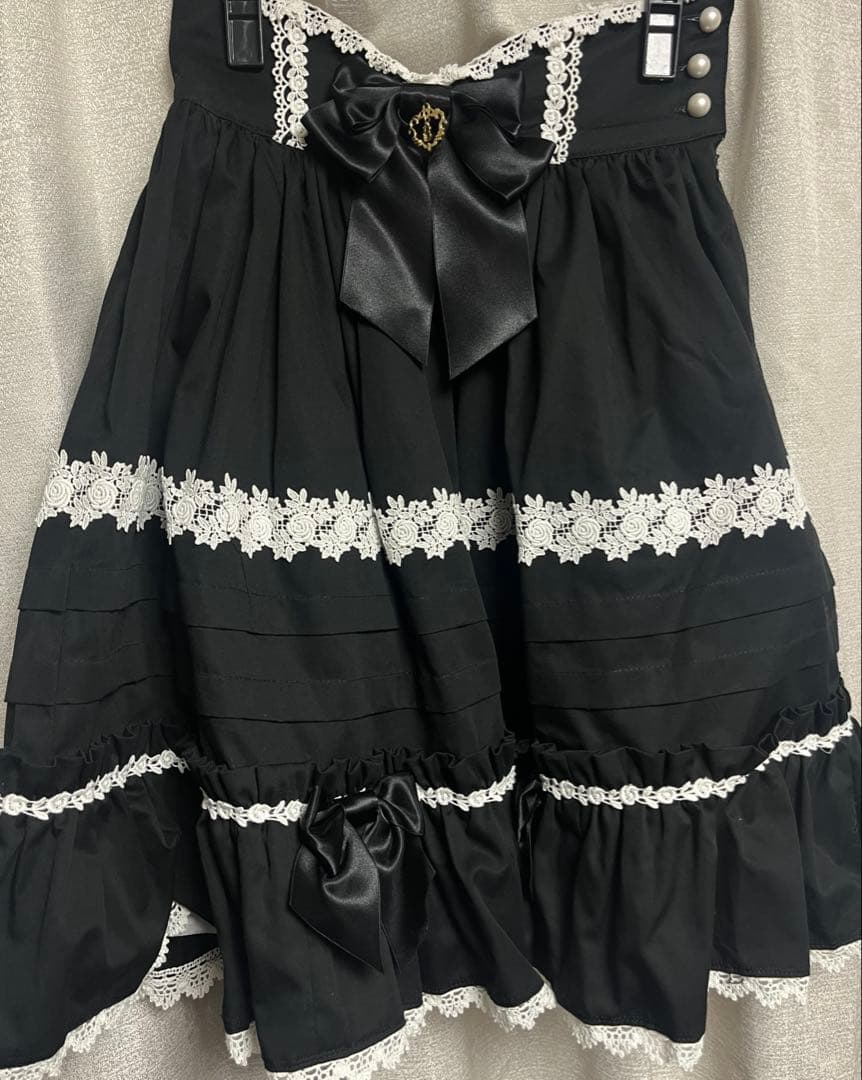 BABY Dear Roseスカート 黒 ブラック