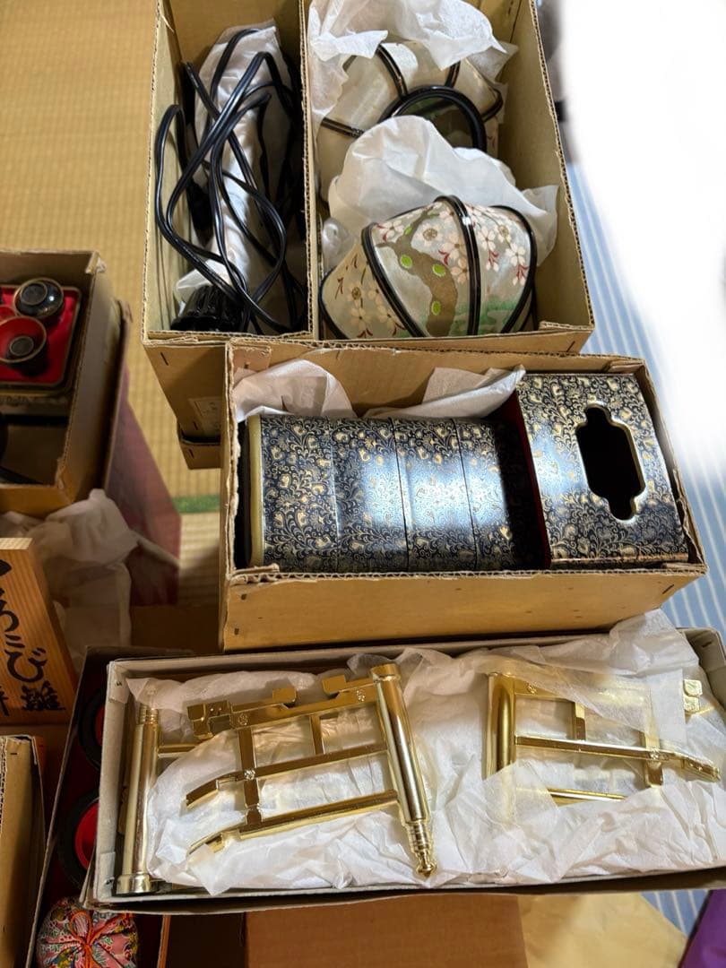 雛人形7段飾り　久月　18,999円（3個口）