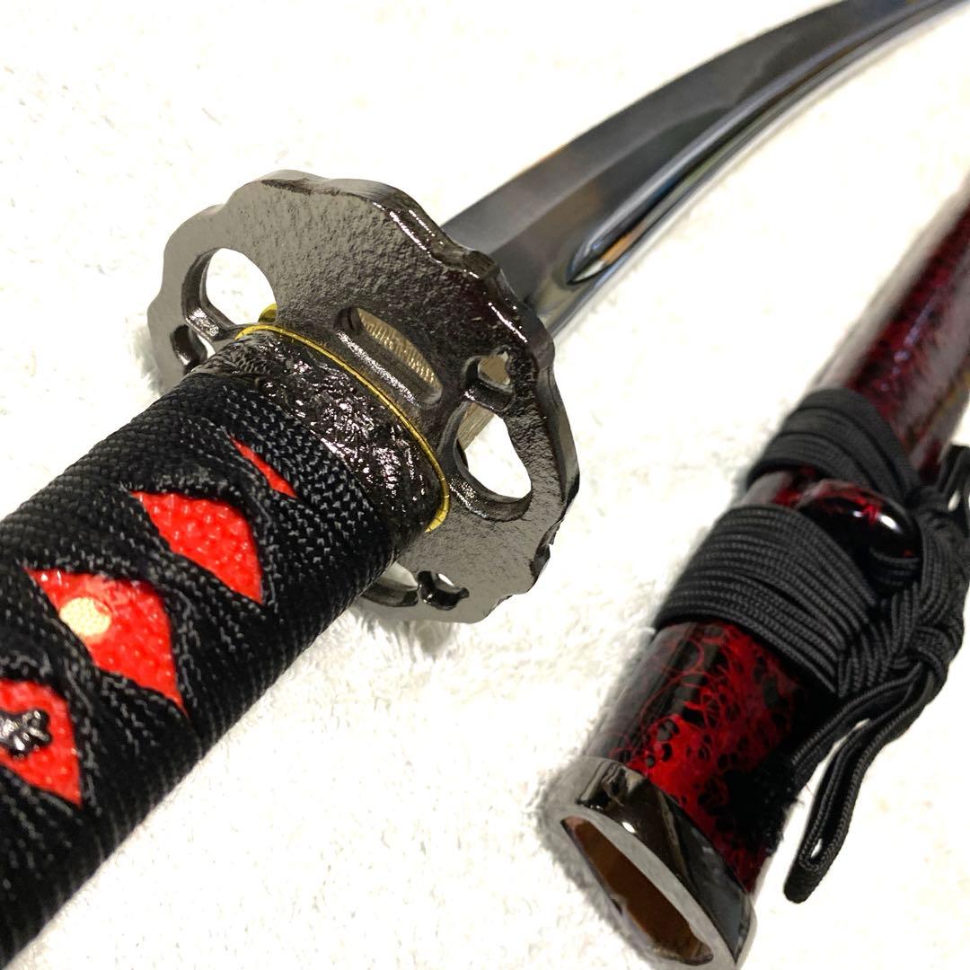 模造刀　千子村正　（柄糸　黒）　妖刀村正　金属刀身