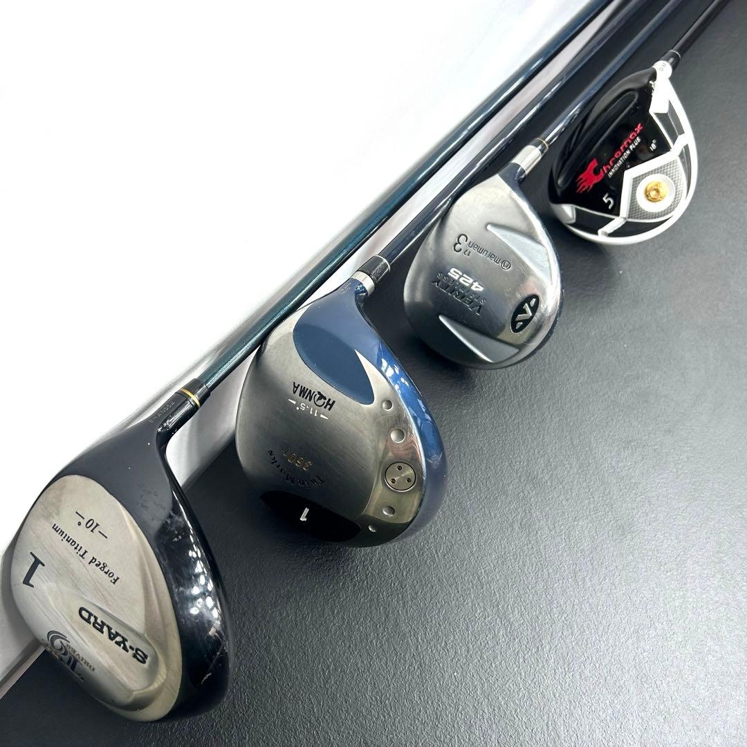 本格派 メンズゴルフクラブ 12本 フルセット お試しセット ゴルフセット