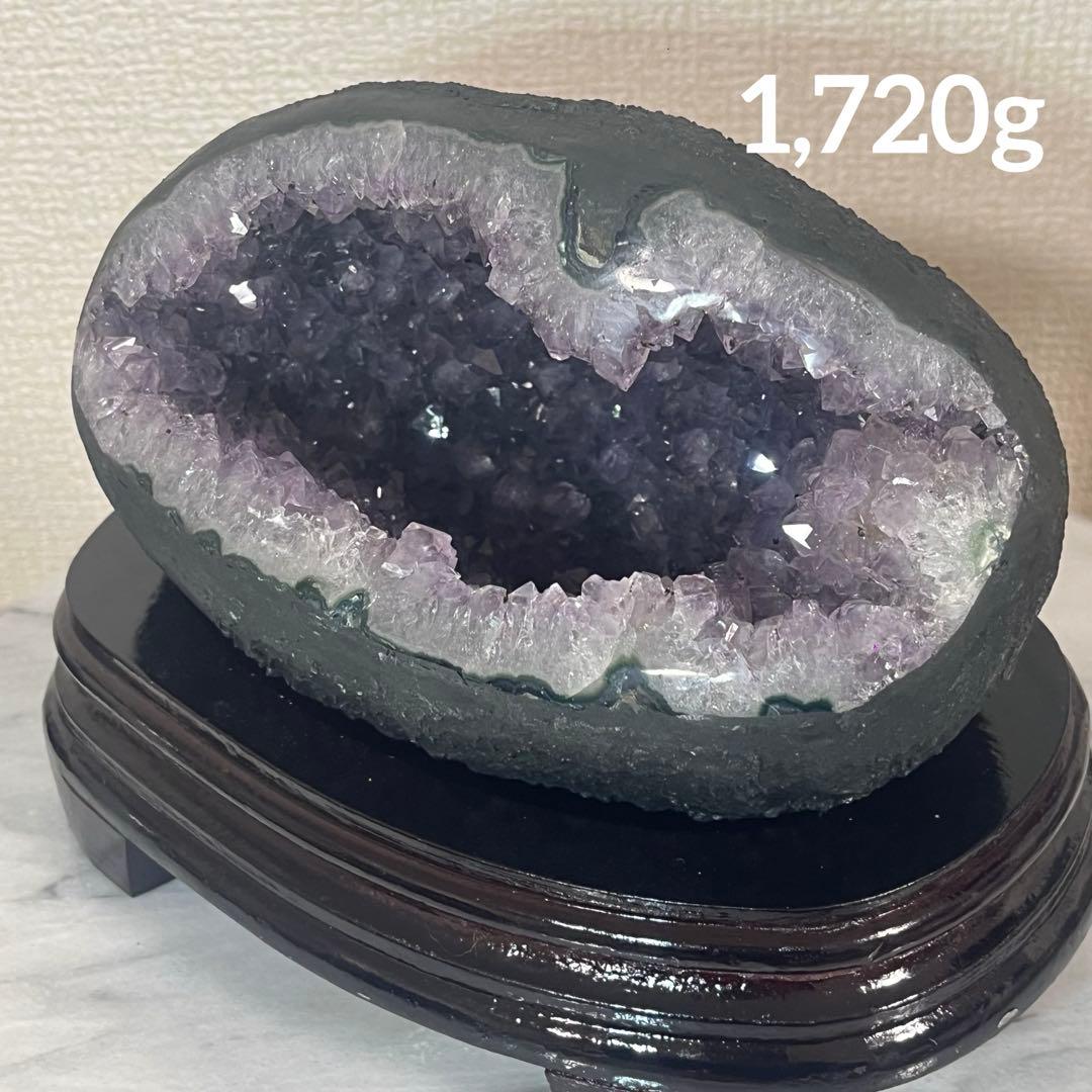 【天然石】アメジスト ドーム 紫水晶 ジオード 結晶 原石 パワーストーン