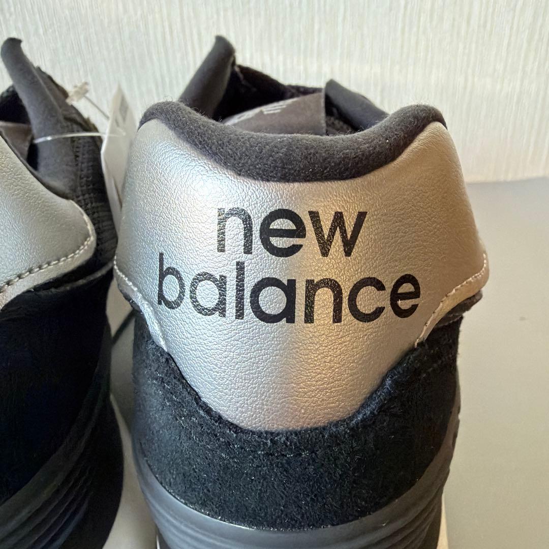 【新品未使用】ニューバランス スニーカー WL574Z ブラック 24.5cm