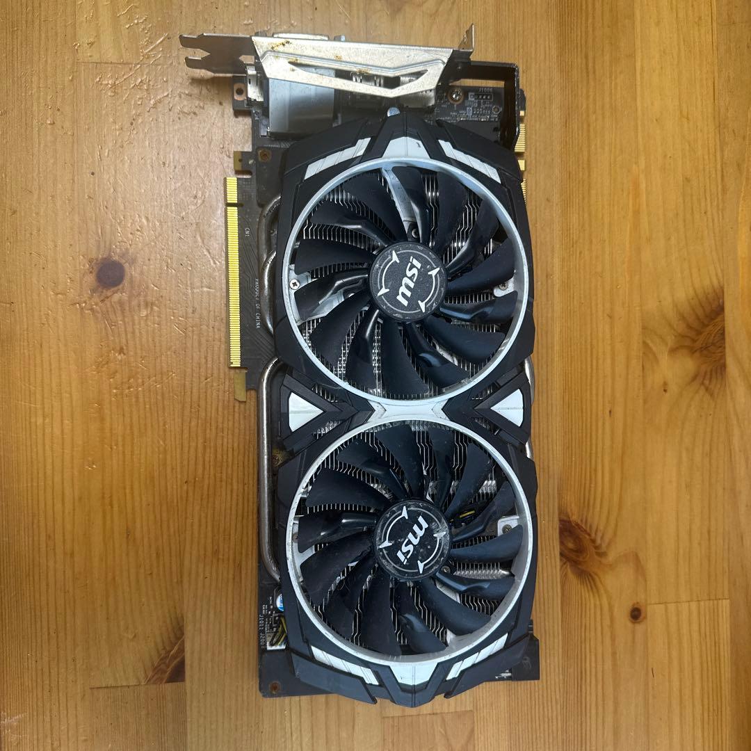 グラフィックボード・グラボ・ビデオカード MSI GeForce GTX 1070 ARMOR 8G OC