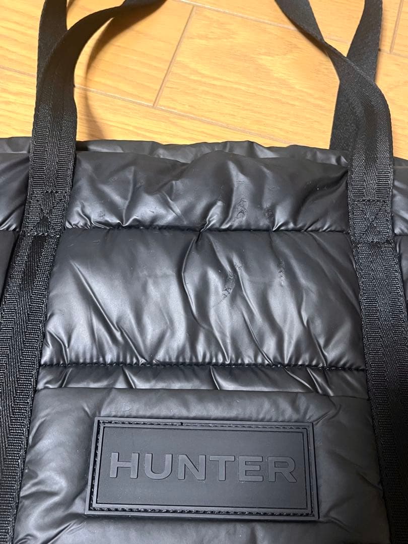 HUNTER ハンター キルティング トートバッグ 旅行バッグ ボストン