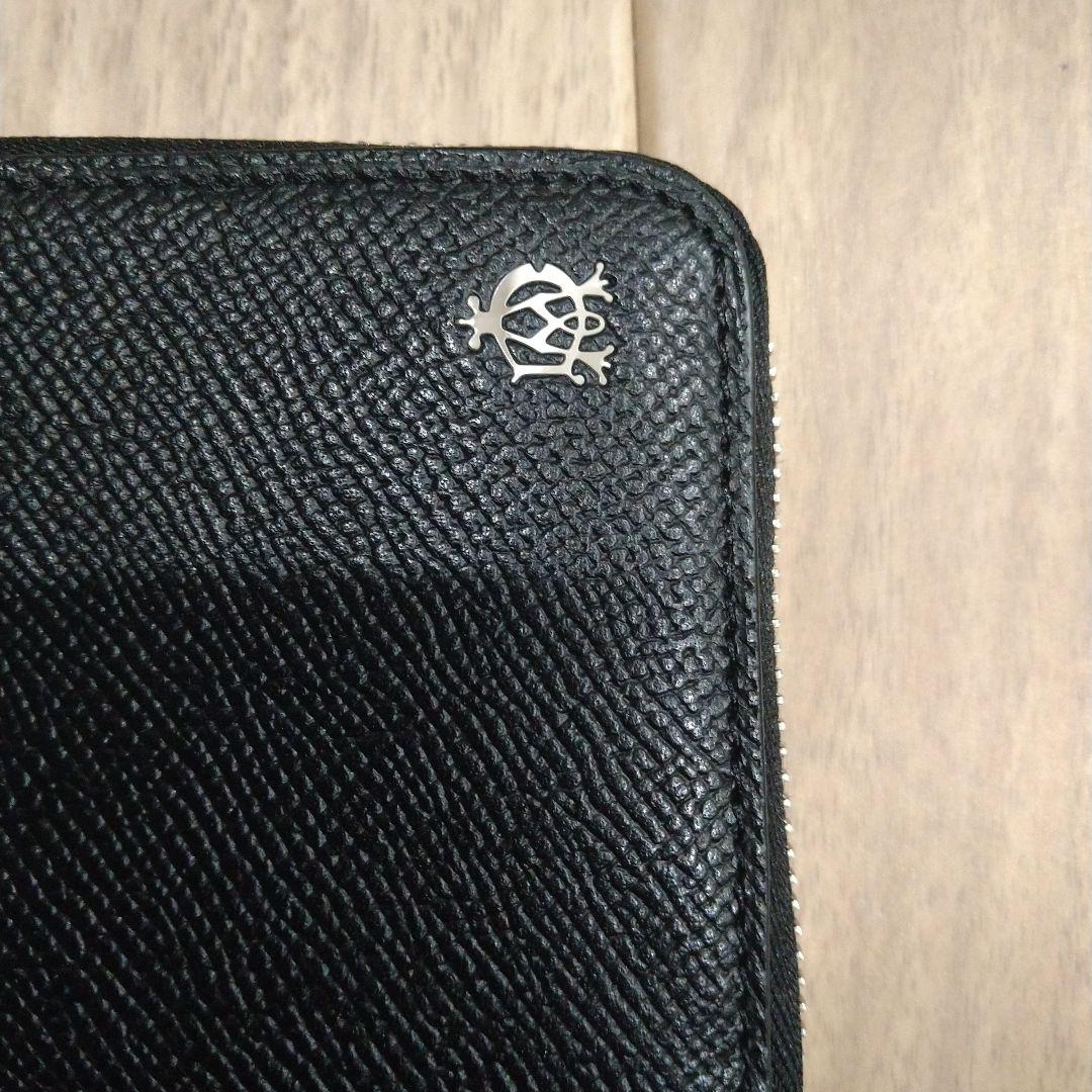 【シュウ様】新品未使用　dunhill ロングウォレット　ラウンドジップ