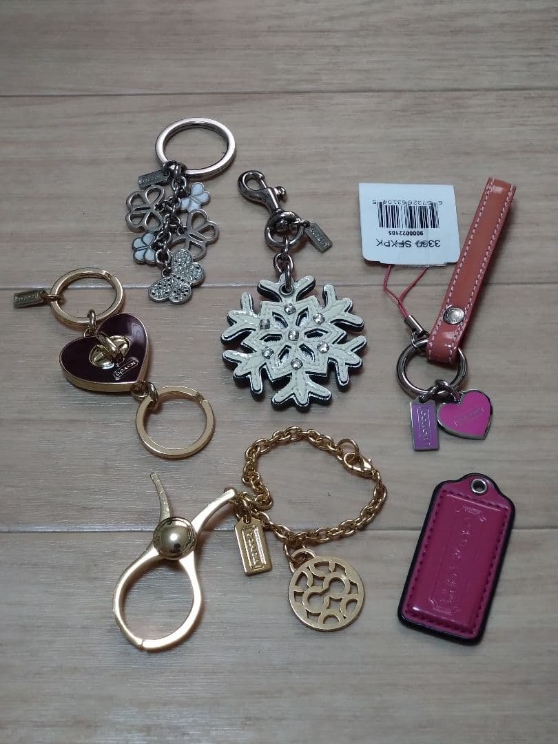 COACH コーチ キーリング グローブホルダー 6点セット