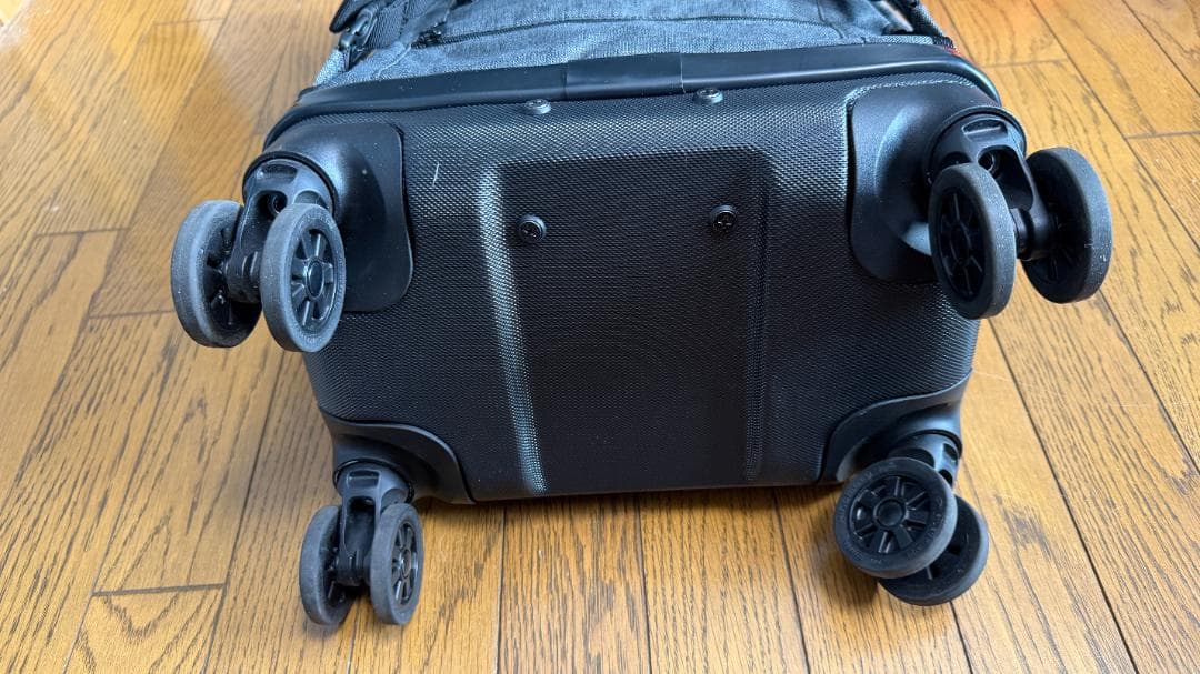 【説明文必読】静音キャスターカスタム】モアエルグ 3way キャリーリュック4輪