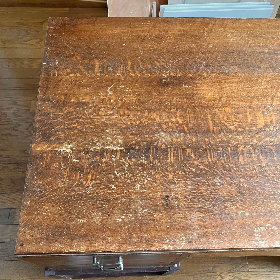 アンティーク文机