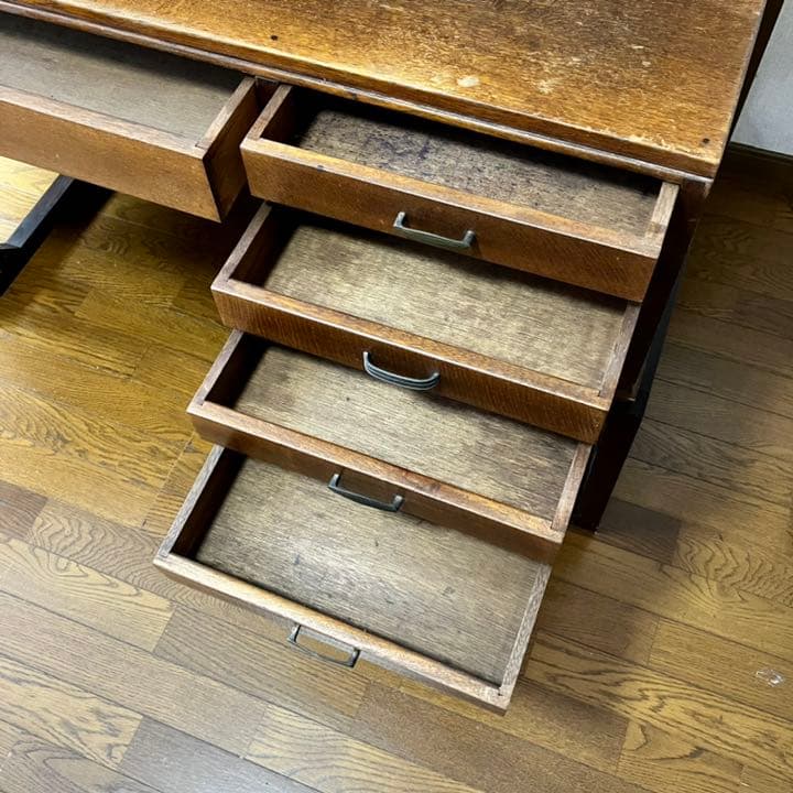 アンティーク文机