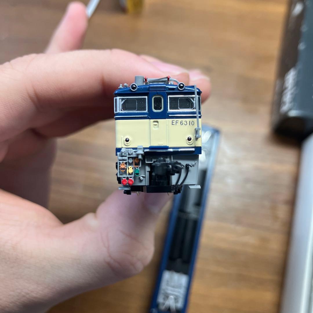 TOMIX 92123 JR EF63形電気機関車（青色）一次型　ライト確認済み