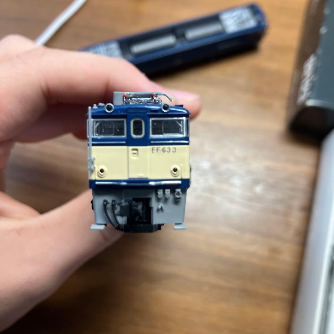 TOMIX 92123 JR EF63形電気機関車（青色）一次型　ライト確認済み