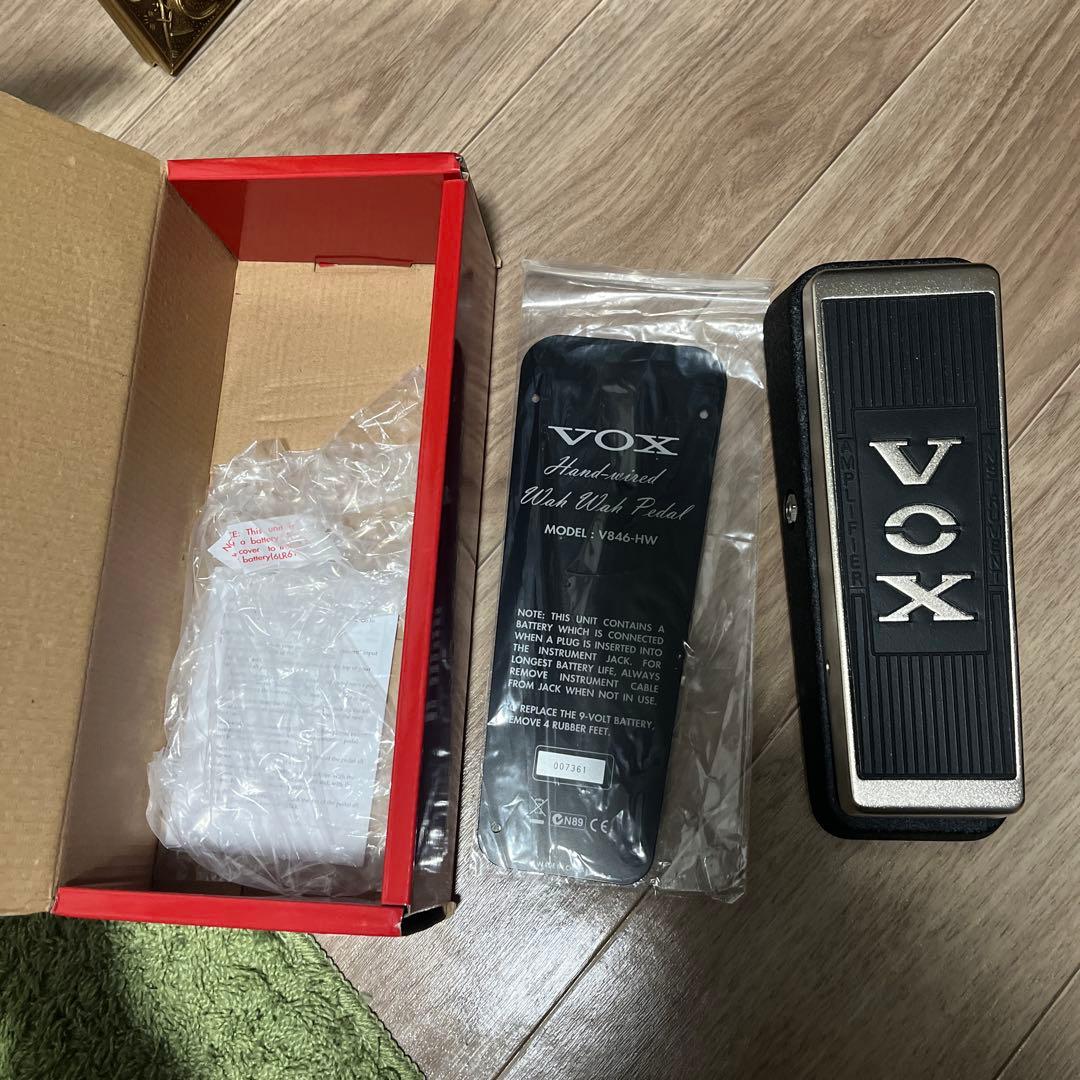 VOX ハンドワイヤード ワウペダル V846-HW