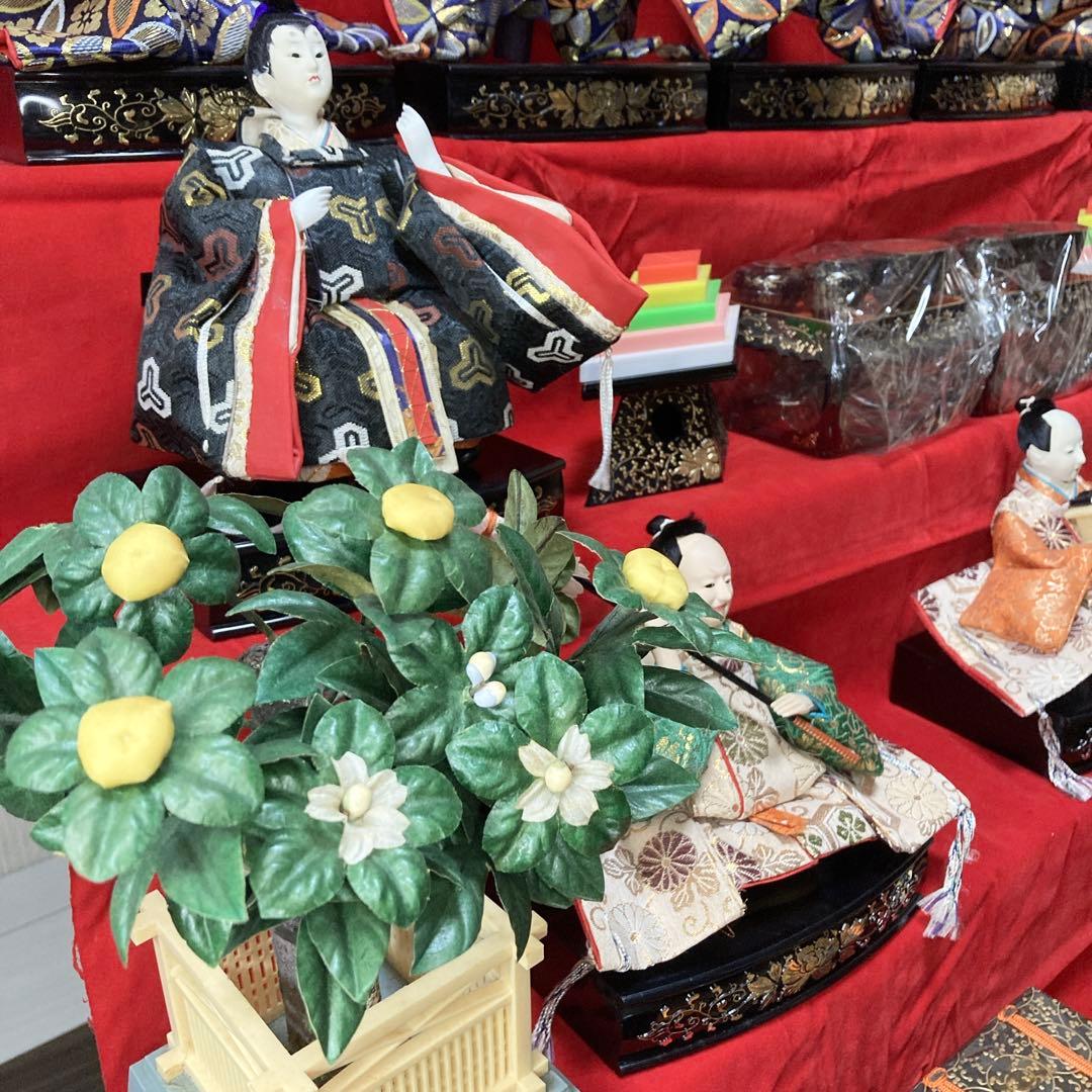 お雛様 ひな祭り 菊水作 ひな人形セット 7段