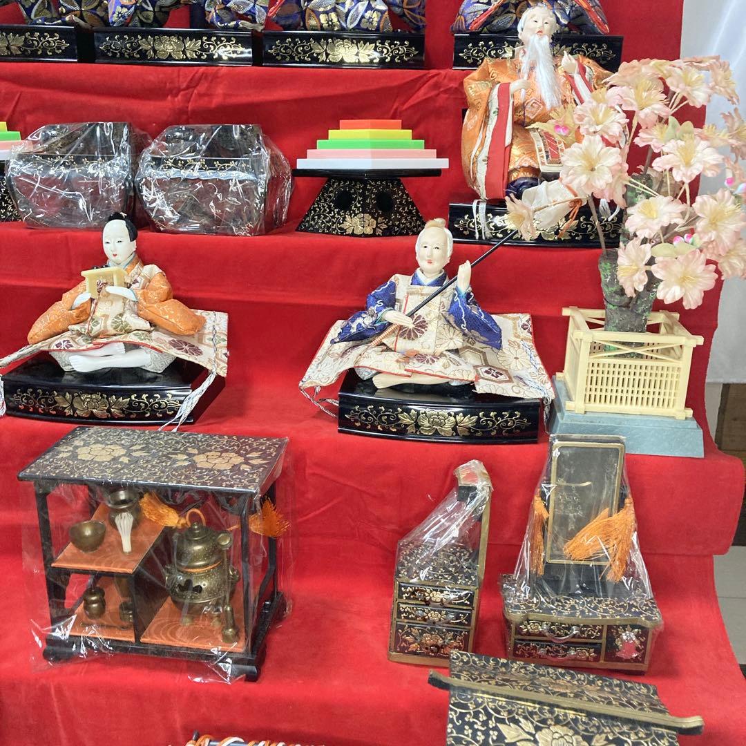 お雛様 ひな祭り 菊水作 ひな人形セット 7段