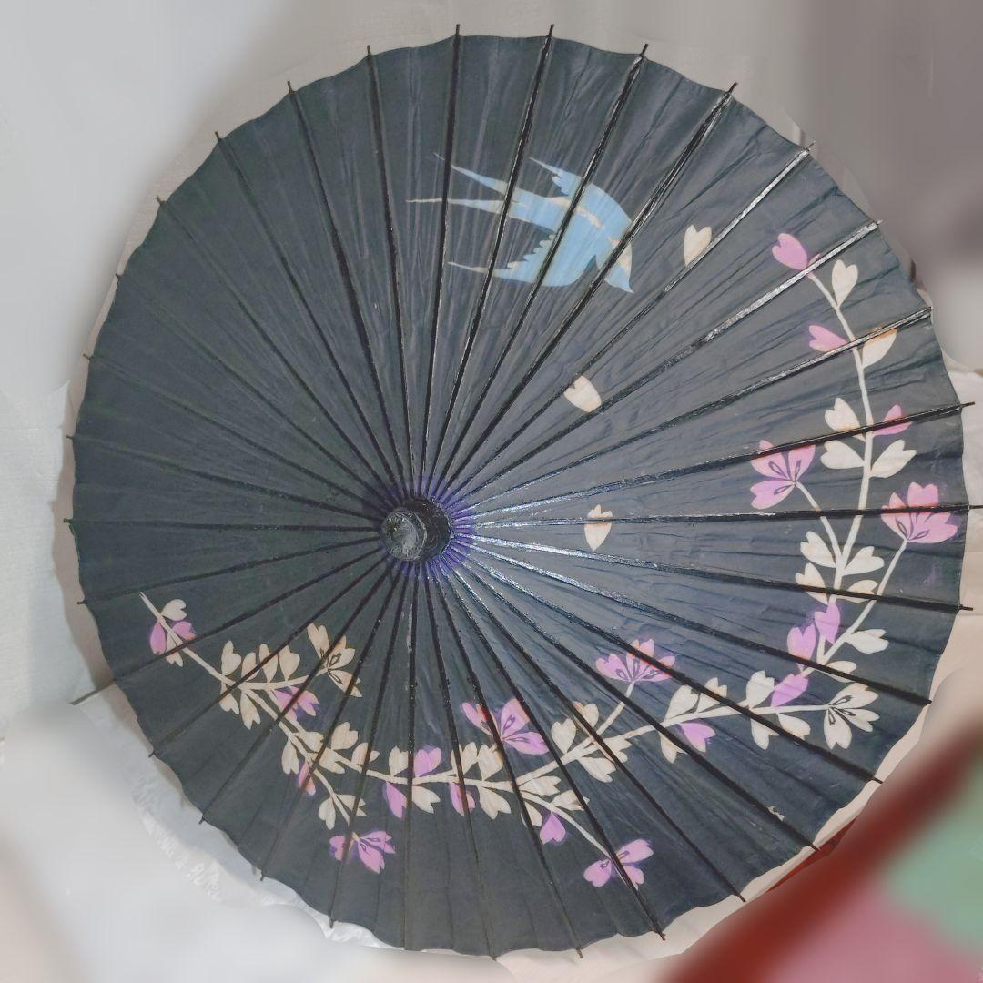 8500円　和傘　花と燕　(送料1500円)
