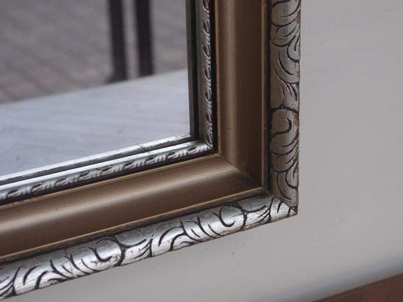 アンティークミラー 壁掛け鏡 額縁 英国 フランス シャビー シック M03