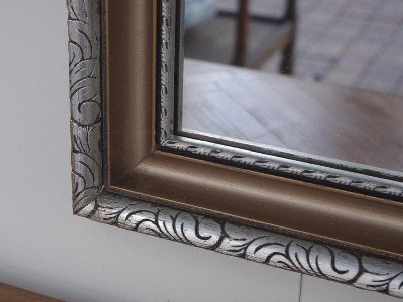 アンティークミラー 壁掛け鏡 額縁 英国 フランス シャビー シック M03