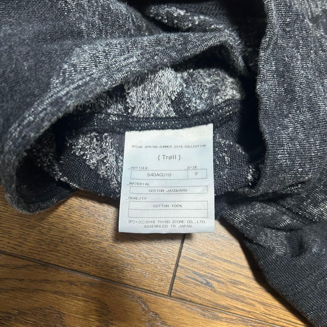 小物 julius 2016 16ss Digital Noise Balaclava