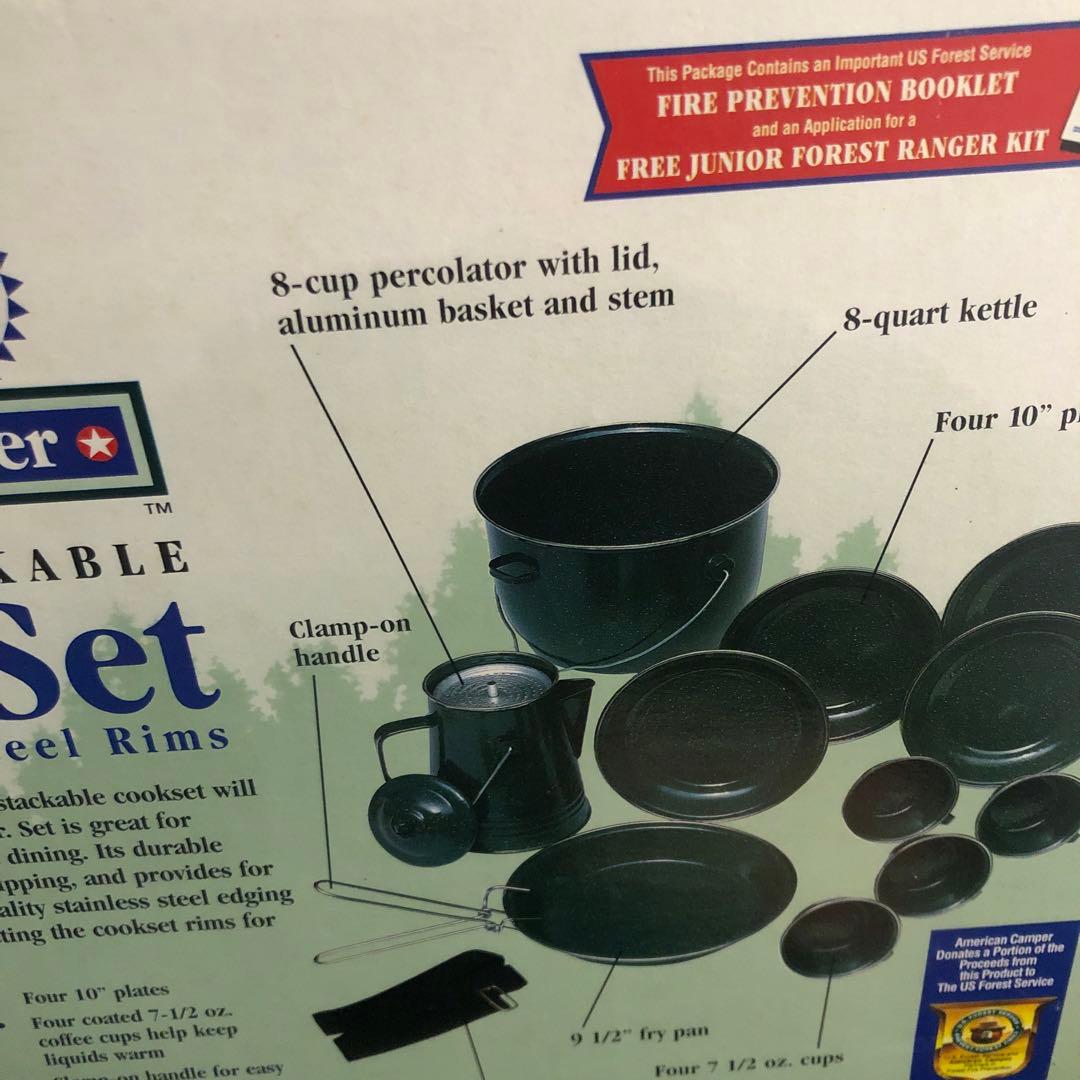 キャンプ用品 American Camper Cook Set 食器 まとめ