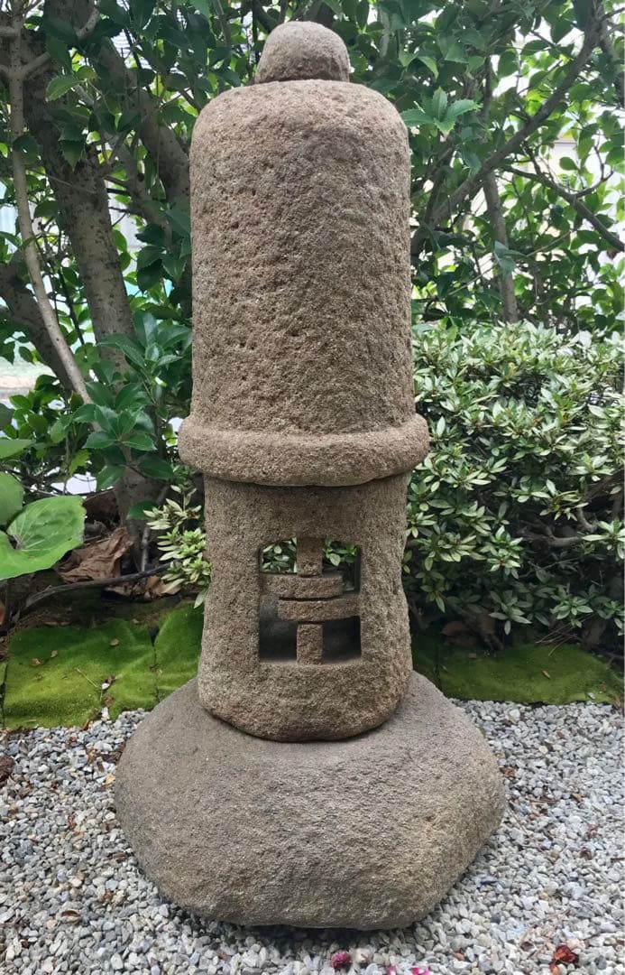 更に値下げ中露地庭石灯篭・茶庭灯篭・オブジェ・燈籠・灯籠・庭石・ガーデニング