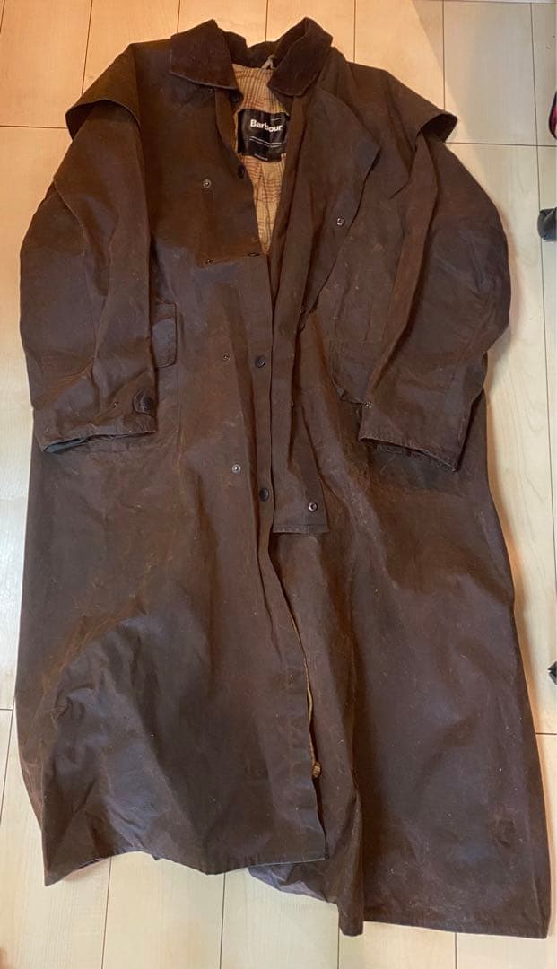 Barbour STOCKMAN ブラウンコート