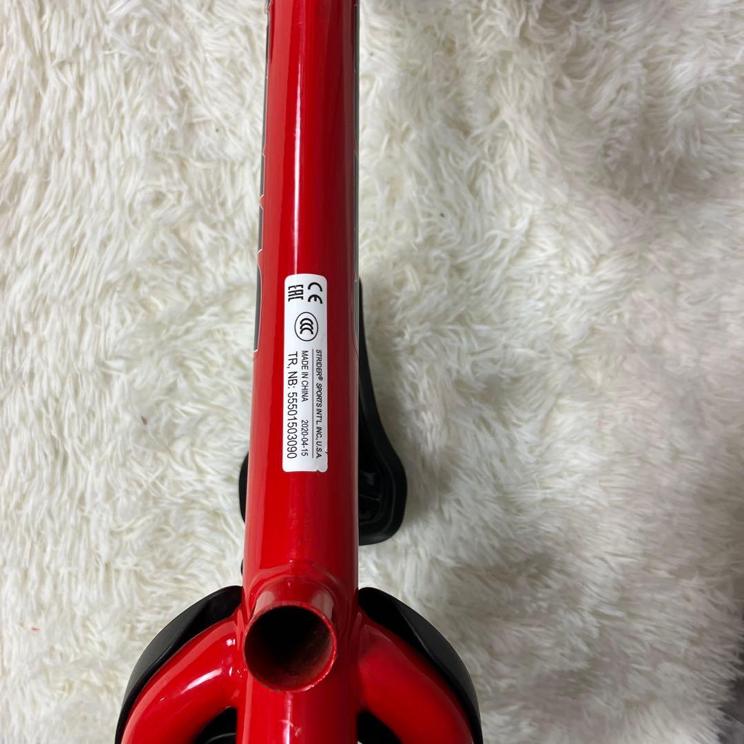 【未使用級】STRIDER SPORTS 12 ストライダー 赤　レッド
