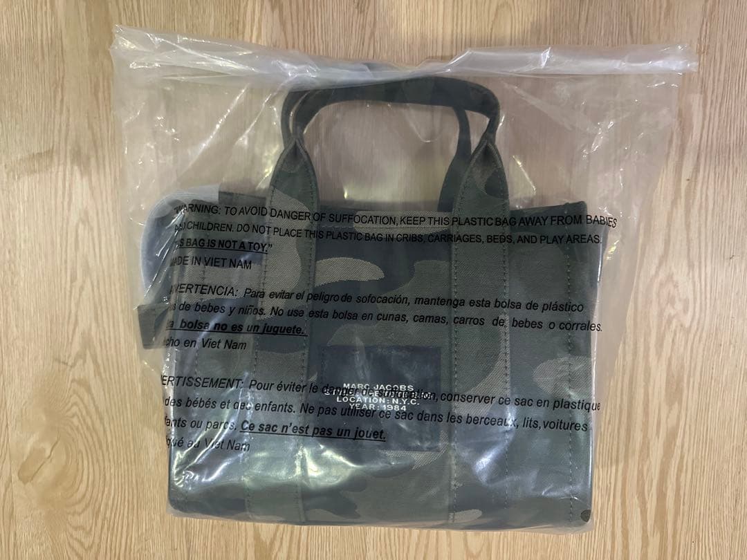 MARC JACOBS ザ カモ ジャカード トート バッグ スモール