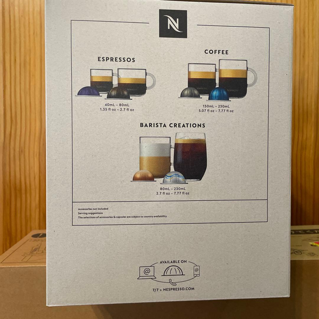 【新品未開封】ネスプレッソ コーヒー ヴァーチュオ ポップ GDV2-BL-W