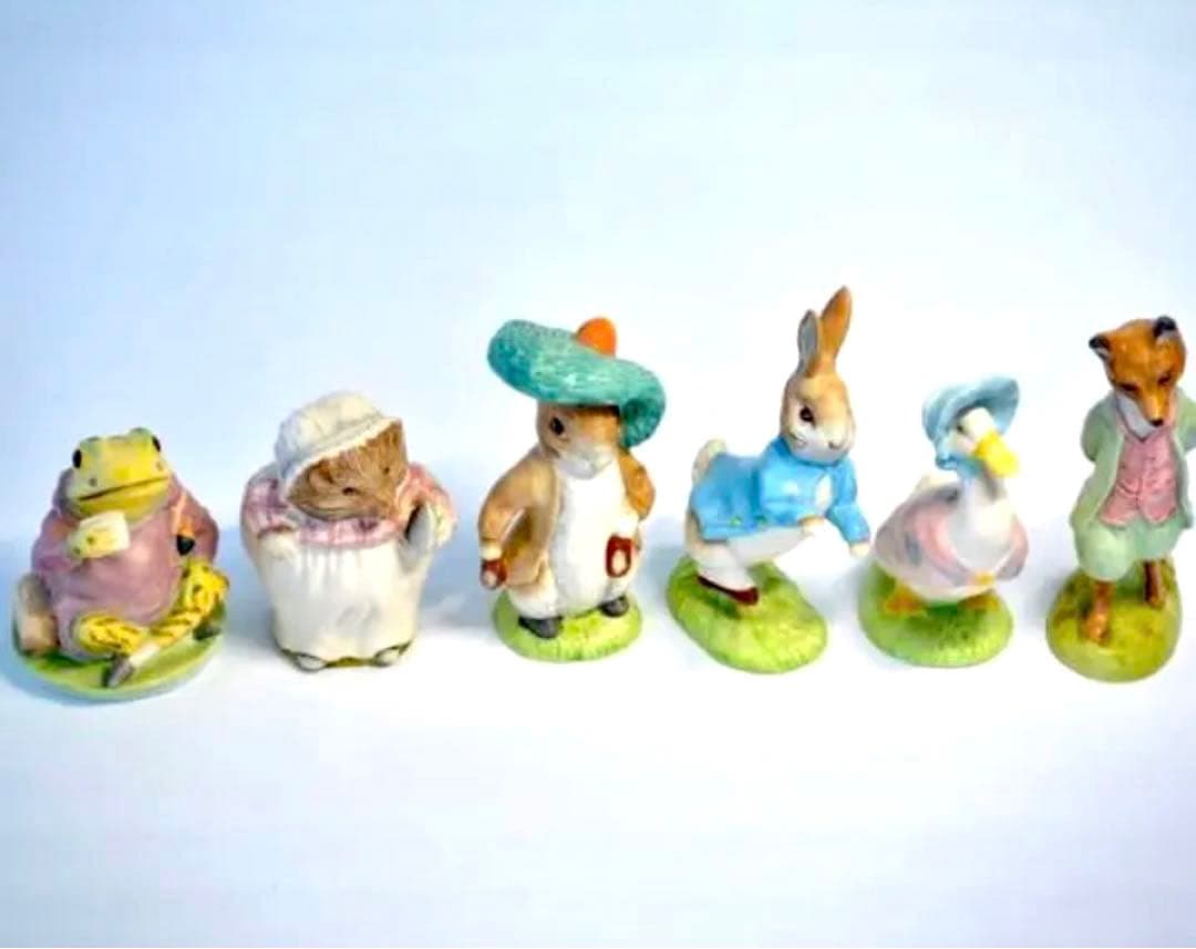 レア☆ステインフィニッシュ☆6体コンプリート！！☆ピーターラビット