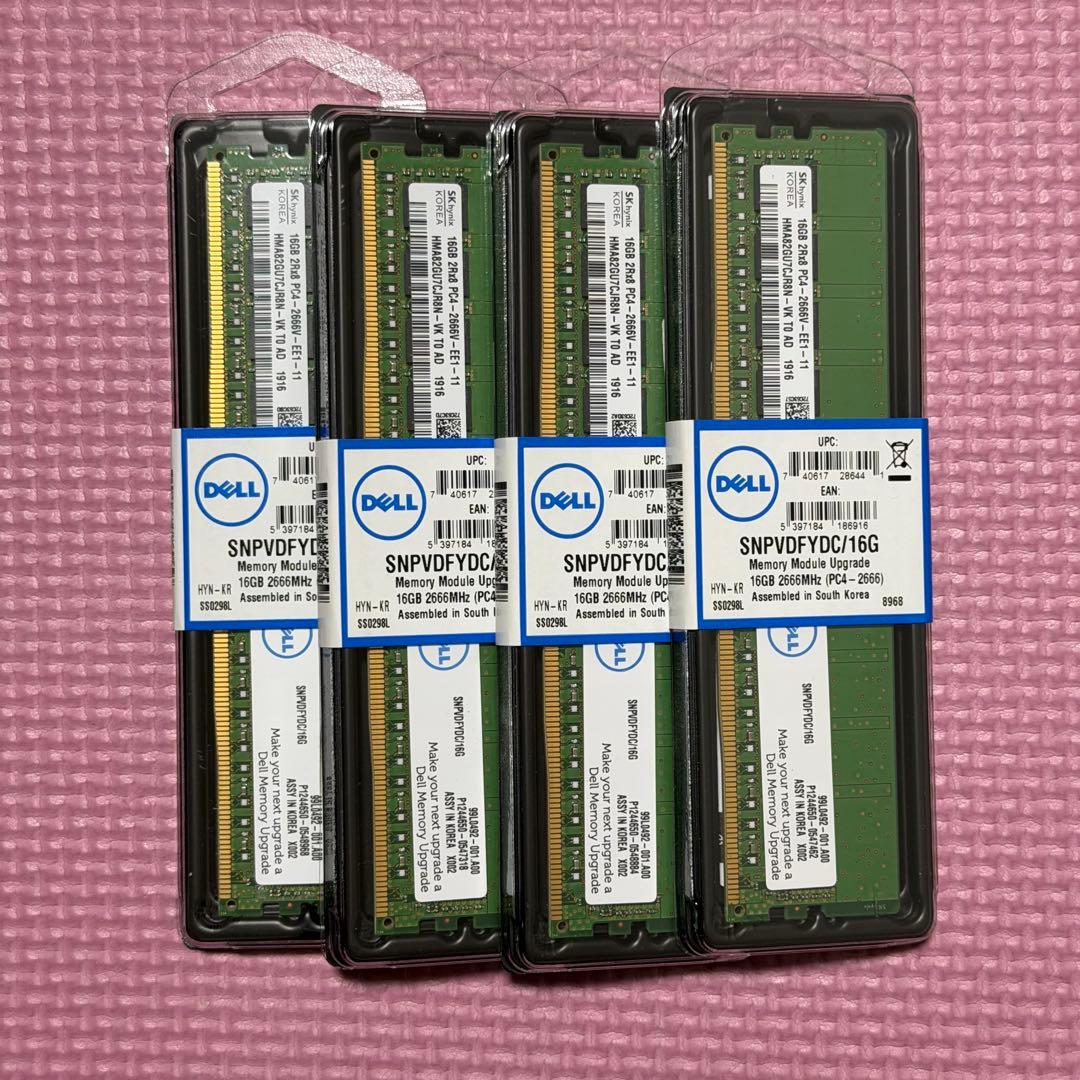 ③DELL SNPVDFYDC/16G 4枚セット 64GB メモリ