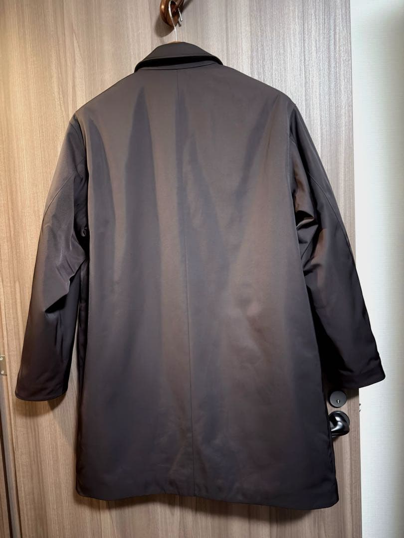 【美品】UNIQLO C パフテックハーフコート　ブラウン