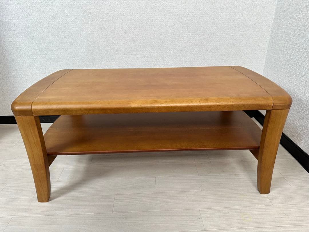 カリモク センターテーブル リビングテーブル ナチュラルウッド ※i4※