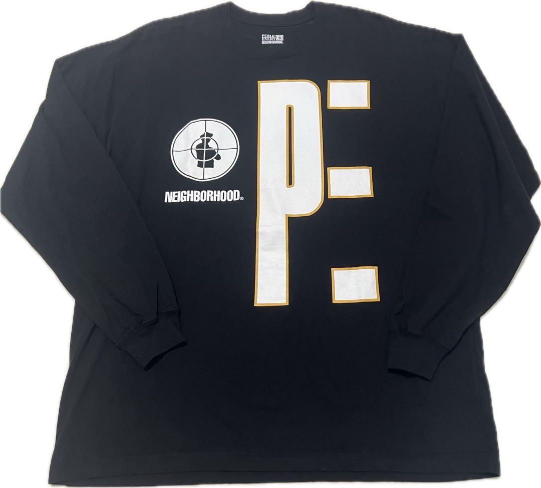 トップス NEIGHBORHOOD X PUBLIC ENEMY . TEE LS-1