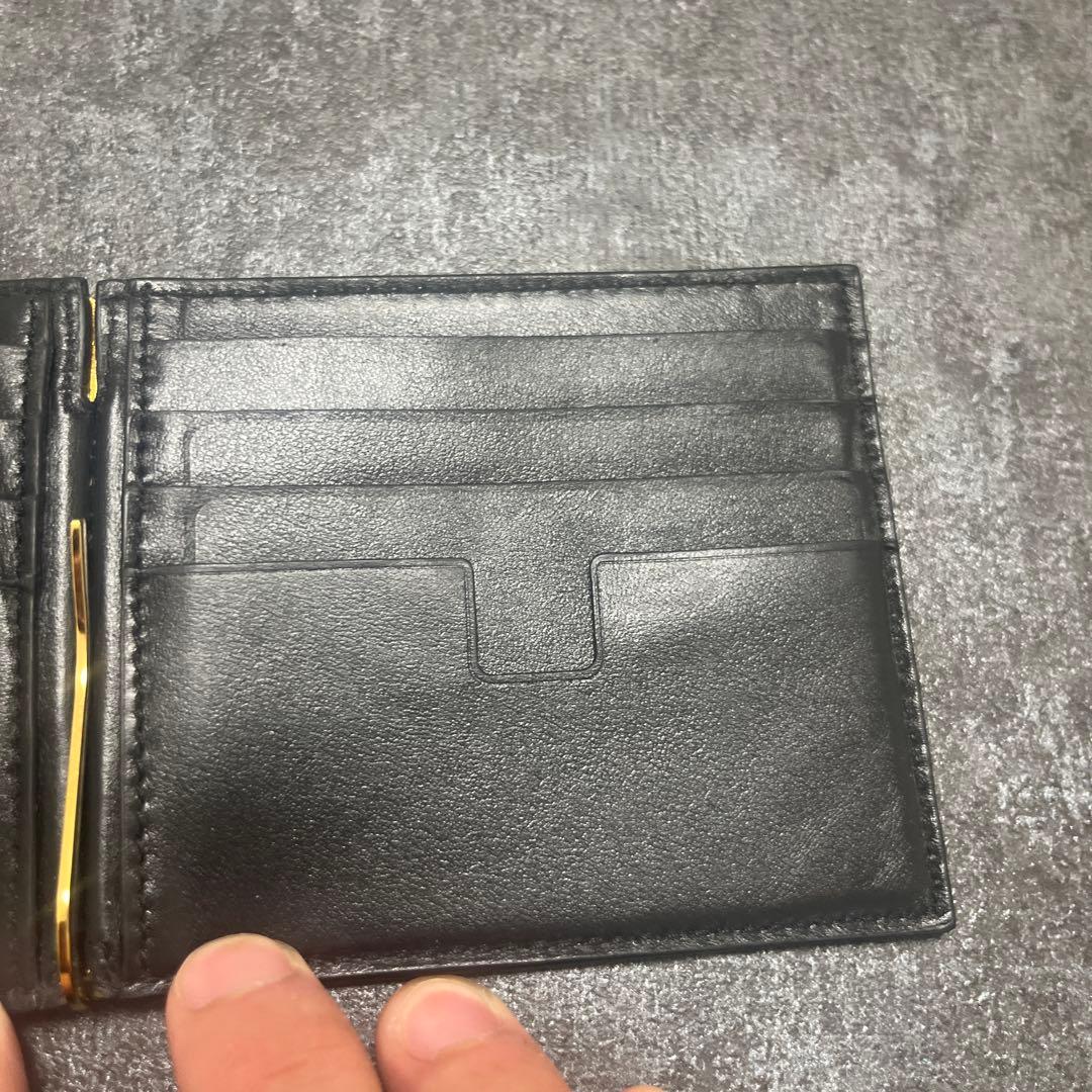 taku TOM FORD クロコダイルレザー マネークリップ