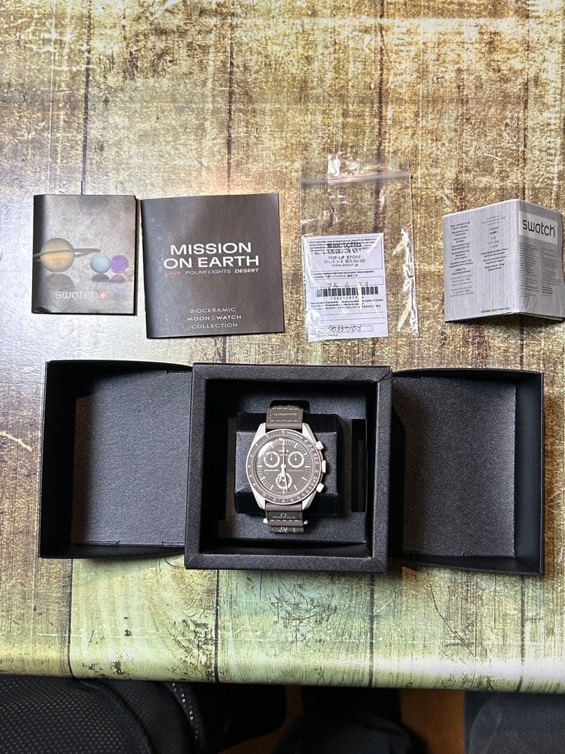 OMEGA × swatch ミッション オン アース デザート