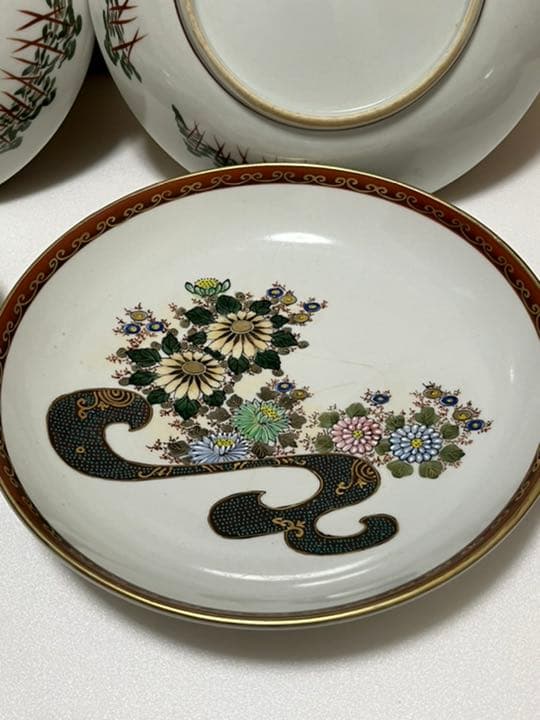 九谷晴山　6寸絵皿　20枚セット　箱入り