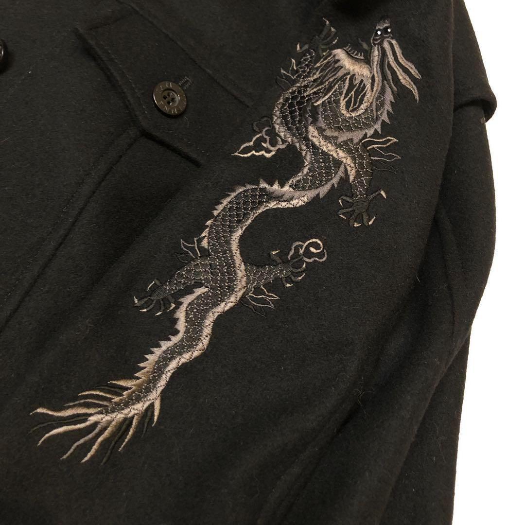 ★美品★ヴィヴィアンタム ミリタリージャケット アンゴラ ドラゴン 刺繍 XS