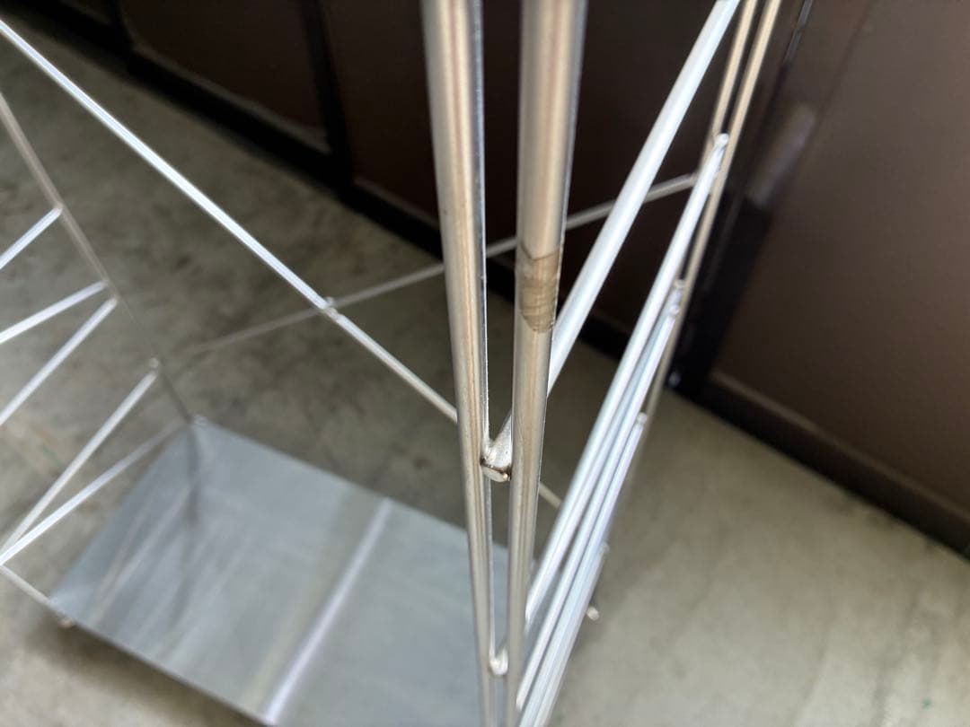 無印良品 ステンレスユニットシェルフ　2組