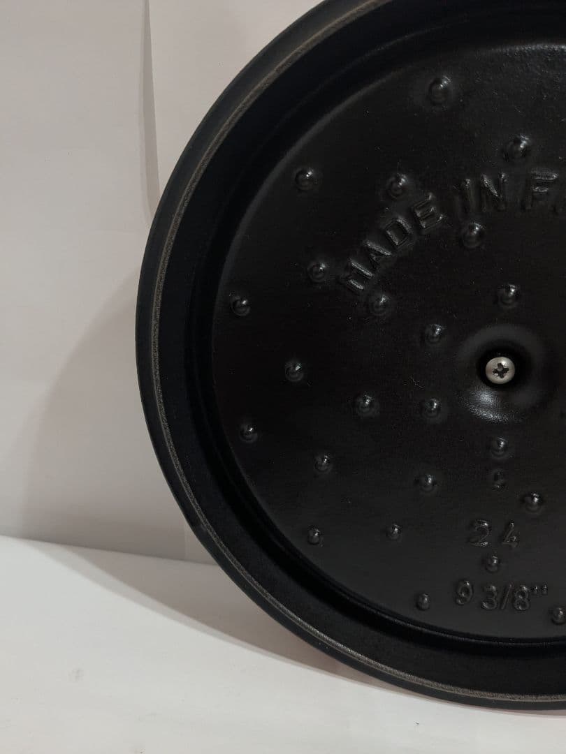 Staub　ココット・ロンド　シナモン　24cm　ストウブ